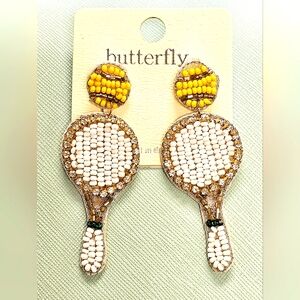 Tennis Beaded Earrings